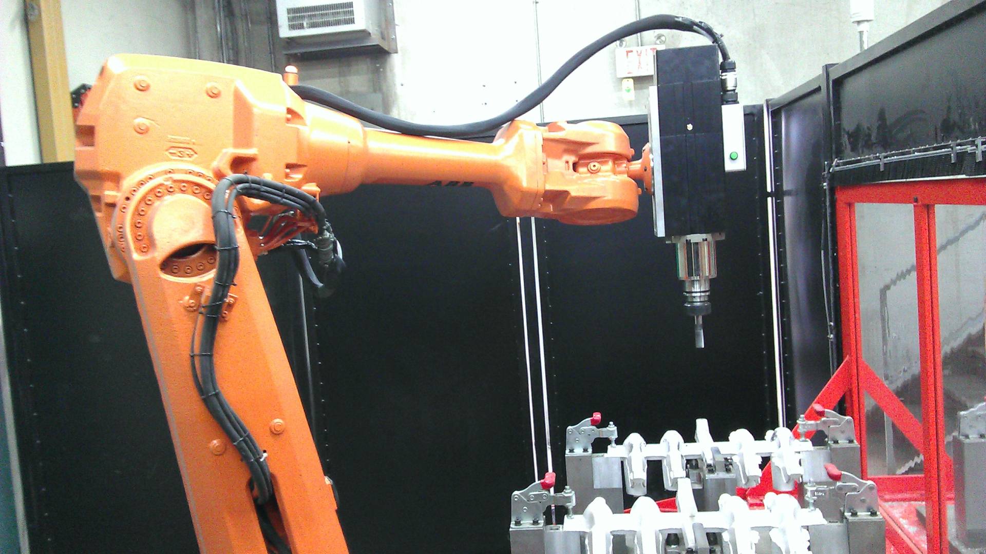 Aluminum Machining Robot Project