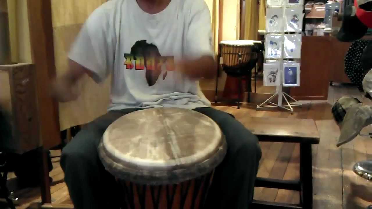 My teacher drumming